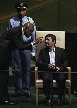 Махмуд Ахмадинежад разогнал Генеральную Ассамблею ООН