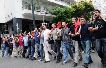 Массовая забастовка ПАМЕ - ответ на грубые антирабочие нападки