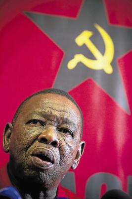 Блейд Нзиманде, генеральный секретарь Южно-африканской коммунистической партии