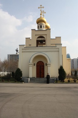 Храм в честь Святой Живоначальной Троицы на юге Пхеньяна