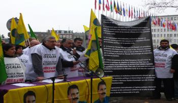 Голодовка курдских активистов в Страсбурге