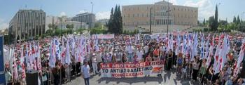 Греция: 11-я забастовка классовых сил